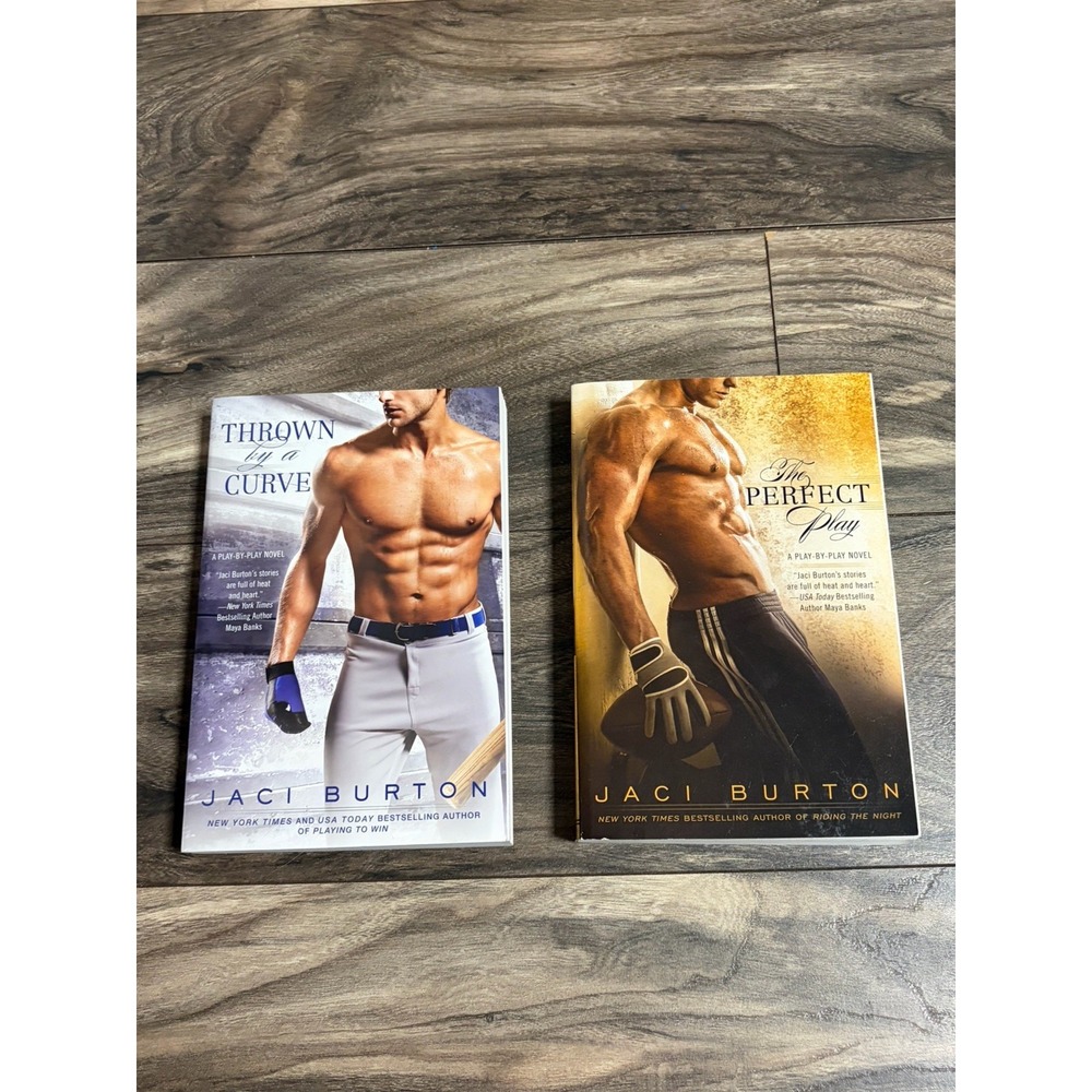 Thrown By a Curve And Perfect Play Lot A Play-by-Play Novel Jaci Burton